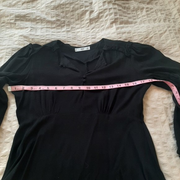 Mango Puff Long Sleeves Dress - Picture 6 of 7